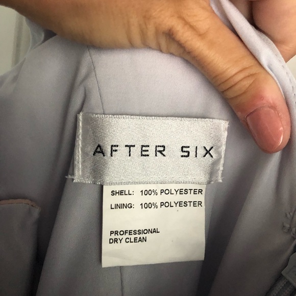 Frost colored bridesmaid dress - Picture 3 of 4